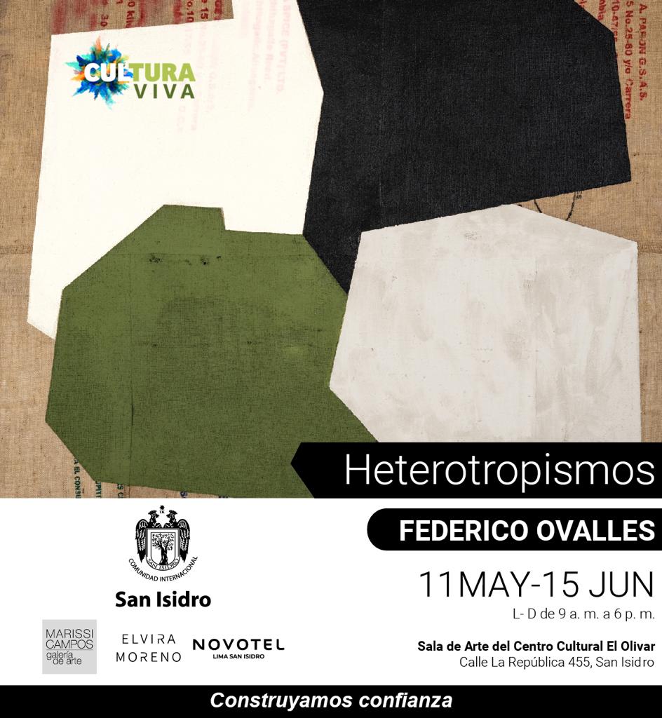 San Isidro: Se inaugura muestra de arte visual Heterotropismo
