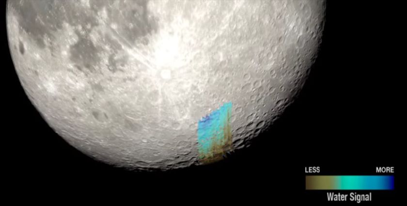 Un equipo chino descubre nuevas evidencias de agua en la Luna