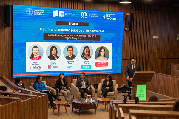 Arequipa consolida su ecosistema tecnológico: INNICIA presentó startups y avances del modelo Venture Studio